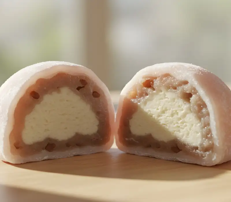 Duo de mochis glacés
